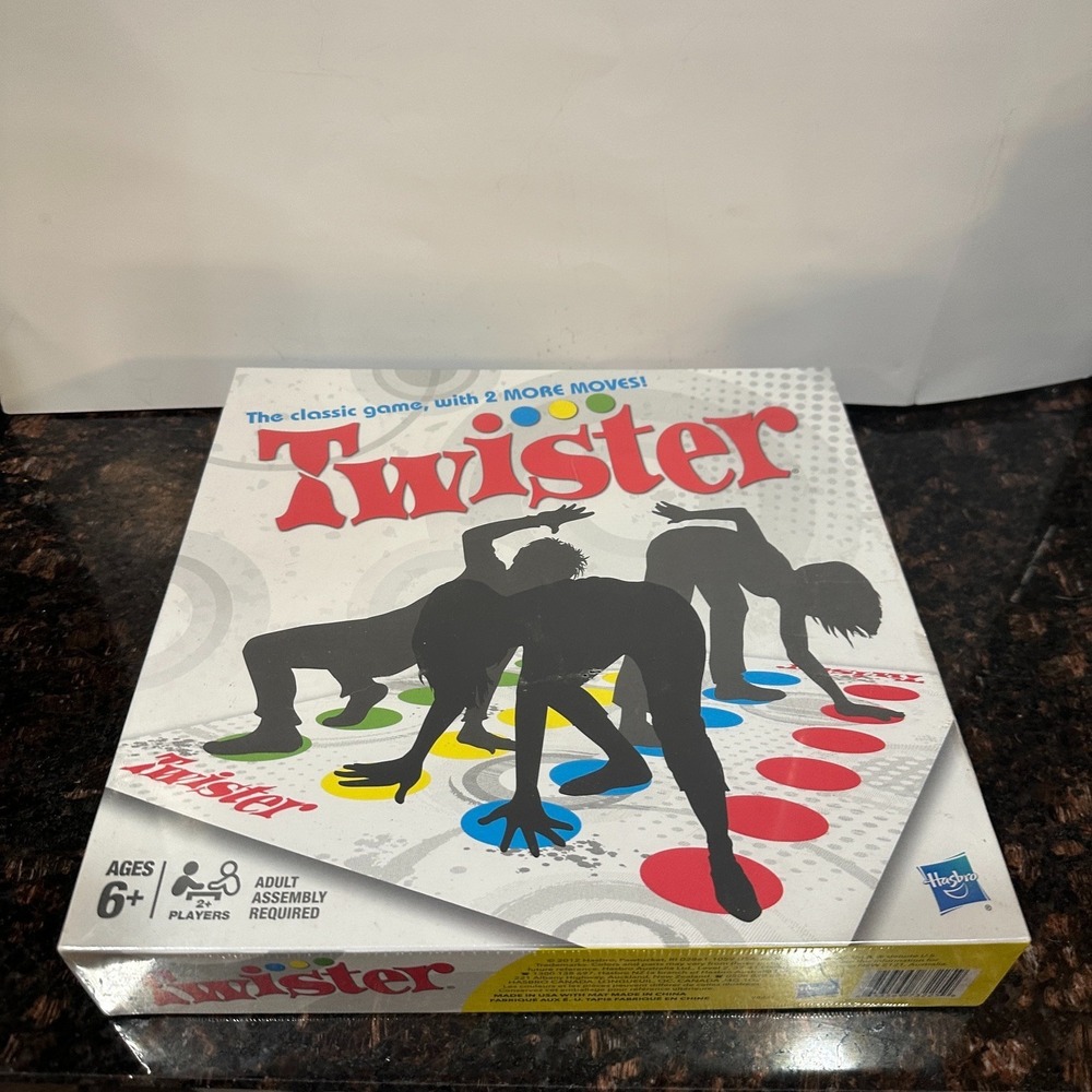 Twister by Hasbro Classic Game Extra Moves 98831 New Sealed 2012 Vintage